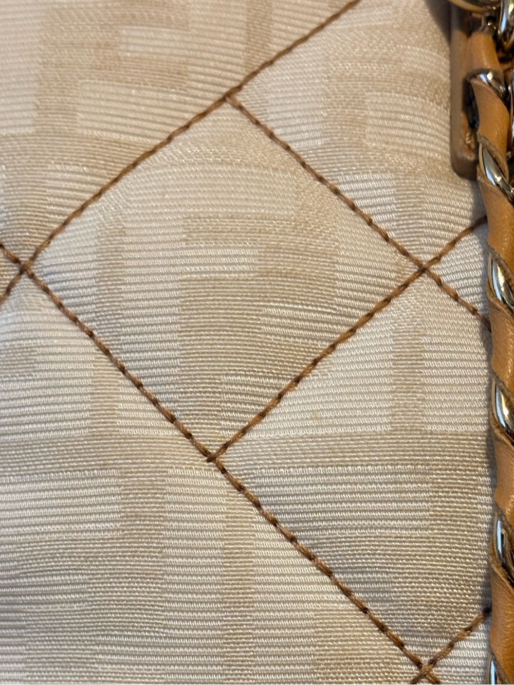 Fendi Zucca Quilted Roll Tote. - Picture 12 of 15